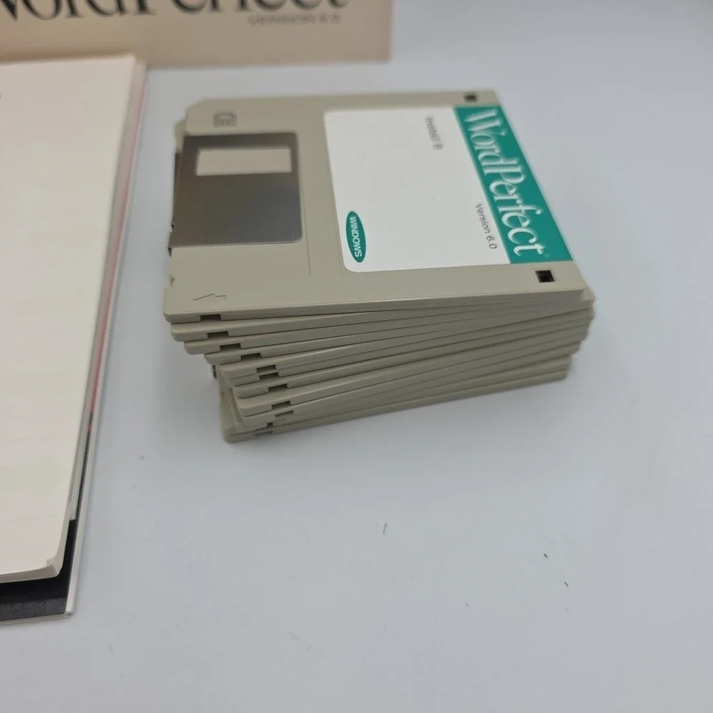 WordPerfect 6.0a for Windows CD-ROM 1993 Vintage Software